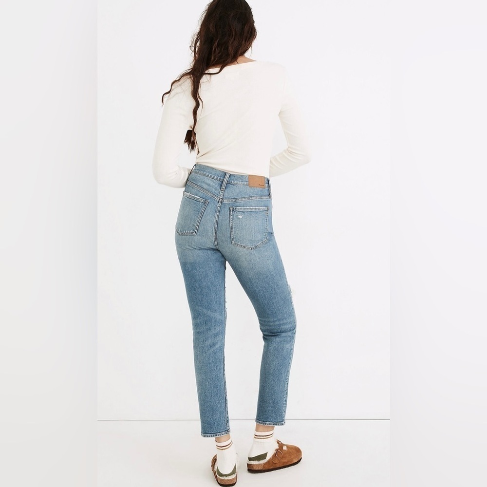 Madewell The Perfect Vintage Jean Denman Wash 25 Casual Distressed High Rise - Picture 3 of 10